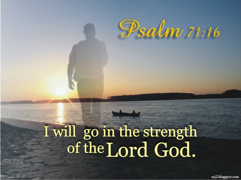 Image result for psalm 71:16